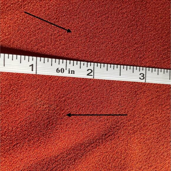 Burnt Orange Racerback Cami, Clasp Closure, High Neck, Double Spaghetti Strap, S - Picture 11 of 11